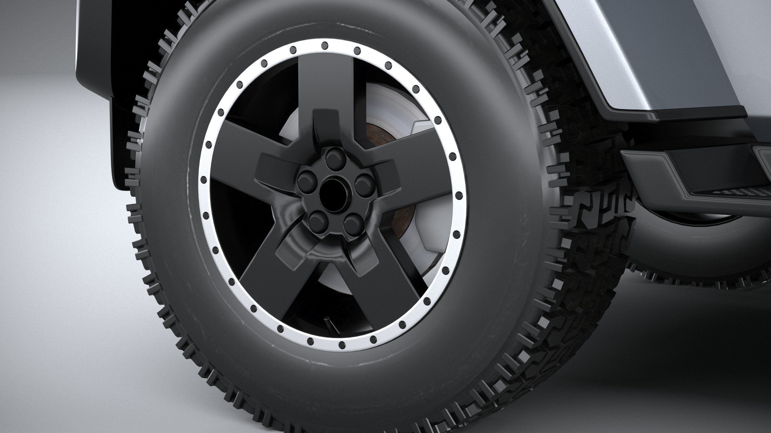 Generic Wrangler 2022 3D model_16