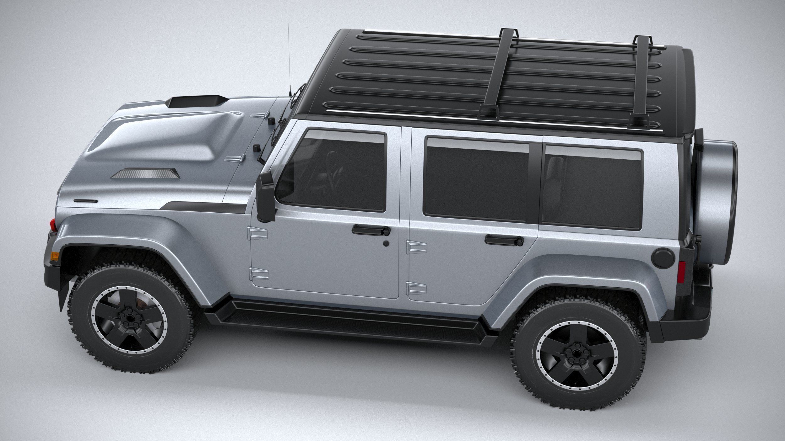 Generic Wrangler 2022 3D model_9