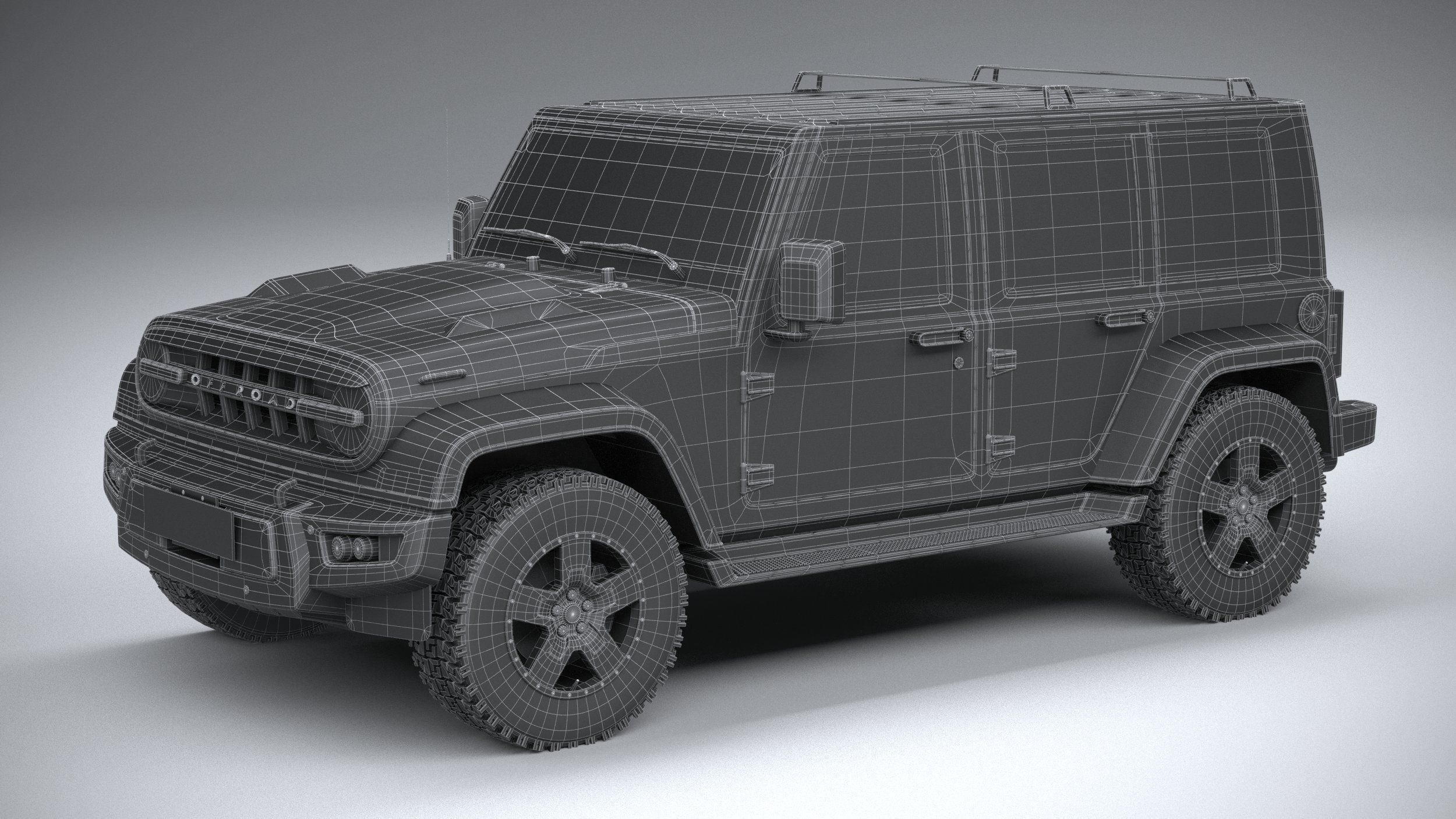 Generic Wrangler 2022 3D model_28
