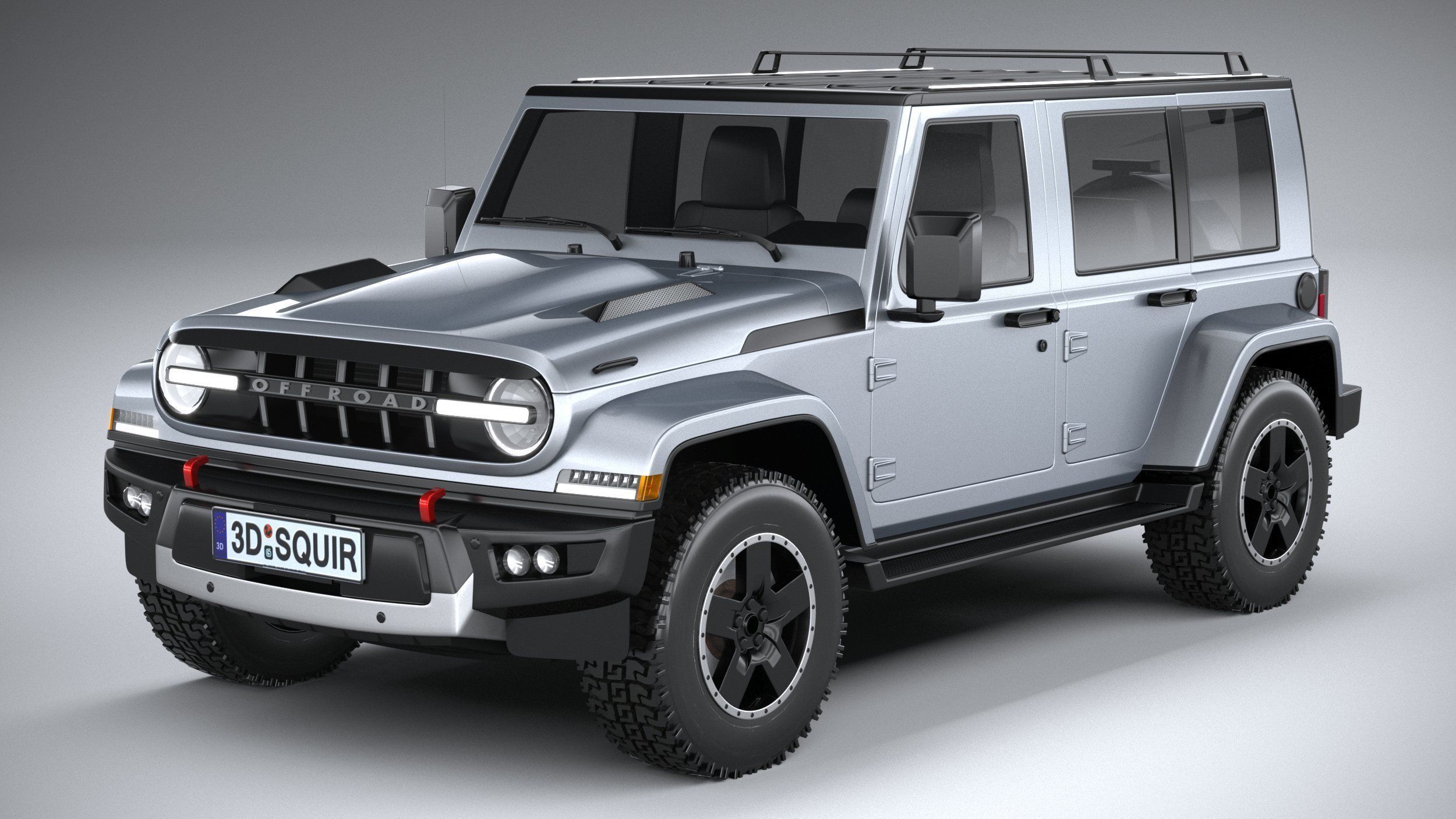Generic Wrangler 2022 3D model_1