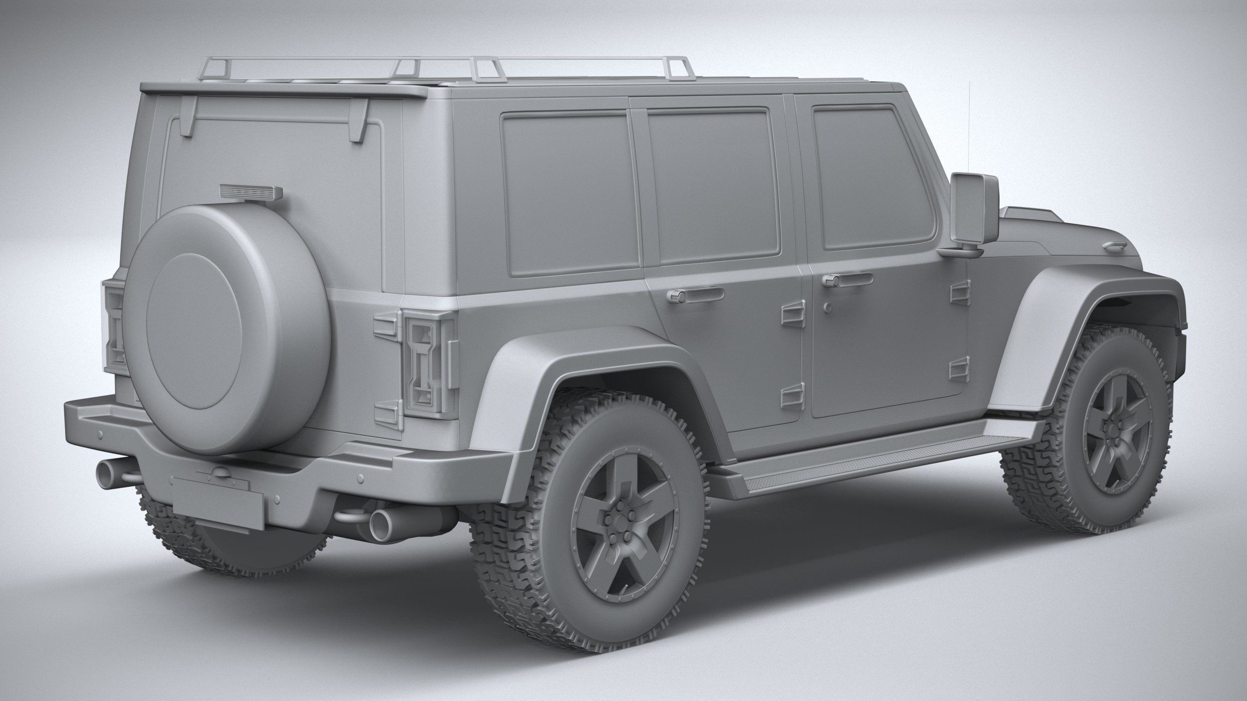 Generic Wrangler 2022 3D model_25