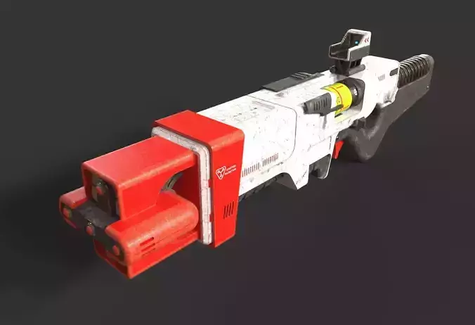 Institute Laser Rifle Fallout  3D print model