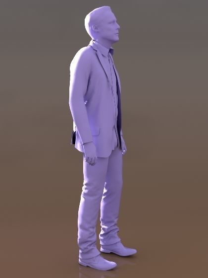 Carlos 20119-02 - Animated Man Talking Idle 3D model_5