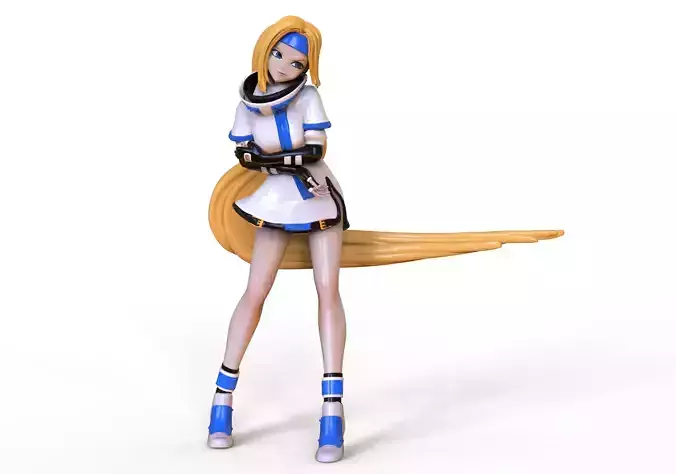 Millia Guilty Gear 3D print model