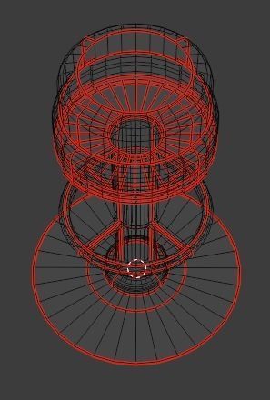 Bar stool 3D model_5