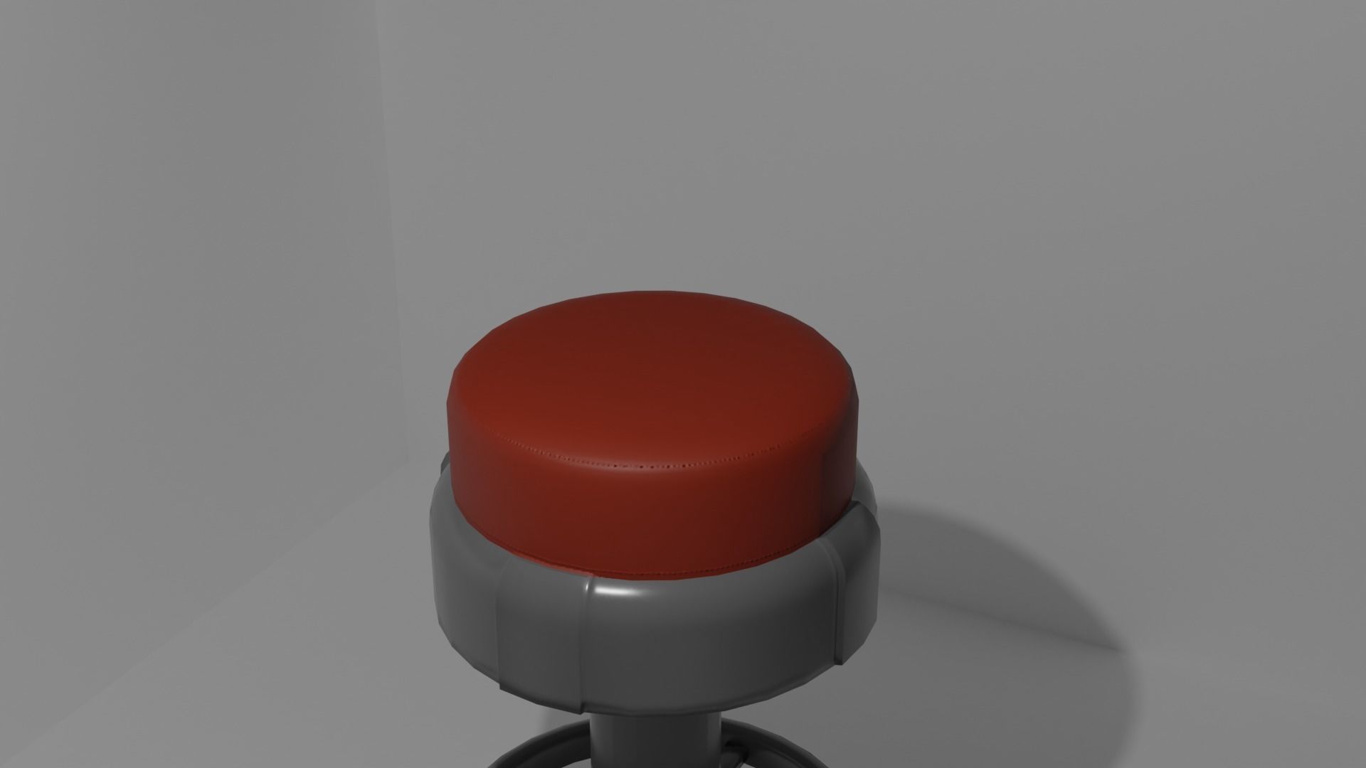 Bar stool 3D model_1