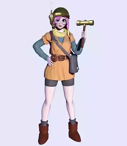 Lucca Chrono  Trigger  3D print model