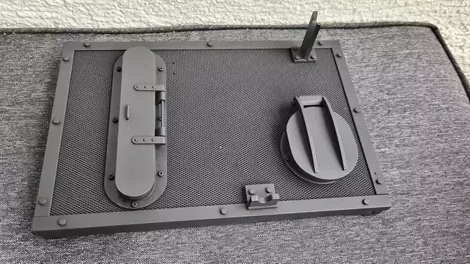 Live Steam Tank Flap 3D print model