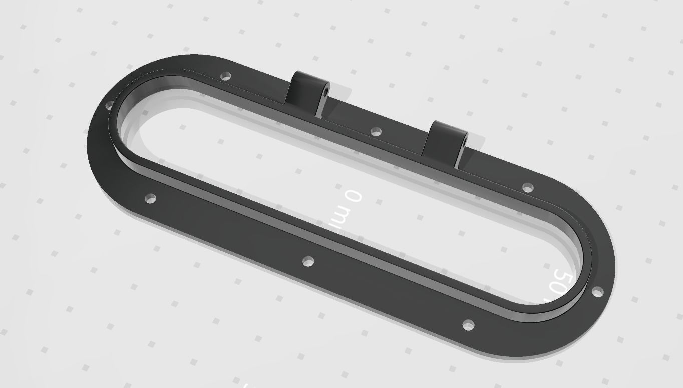 Live Steam Tank Flap 3D print model_1