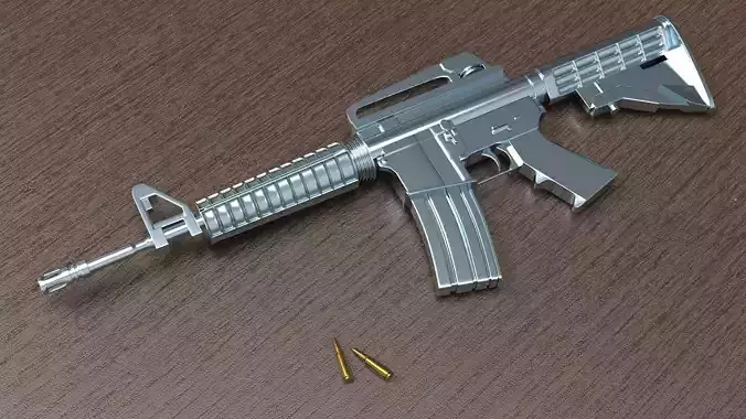 M4 Carbine army weapon Shoot Gun PUBG