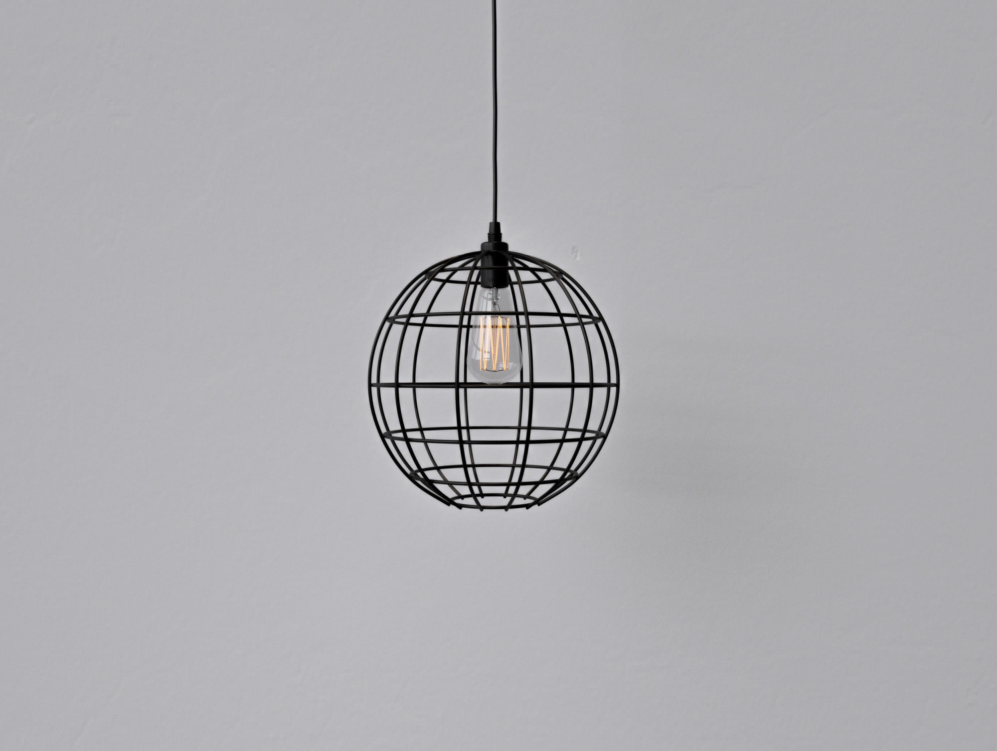 Cage Pendant Light 02 3D model_1
