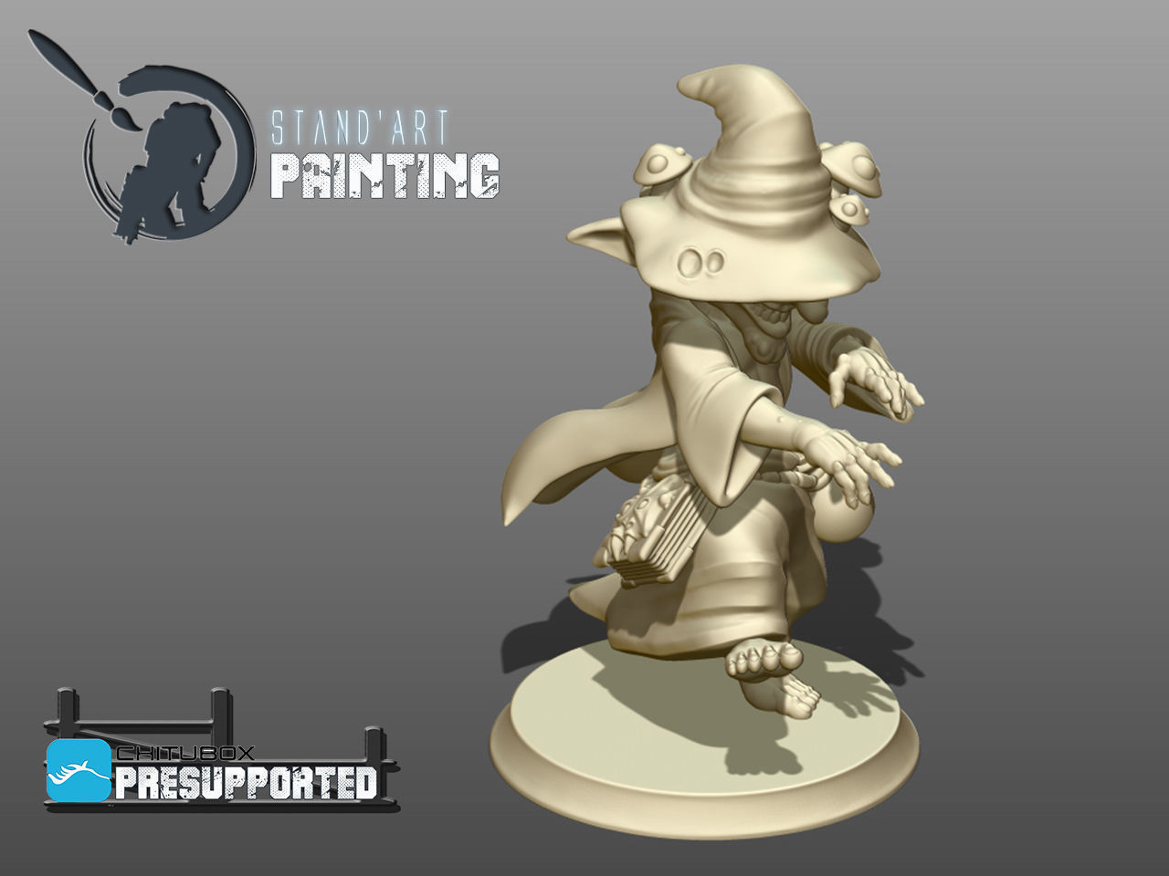 Goblin Sorcerer 3D model_7
