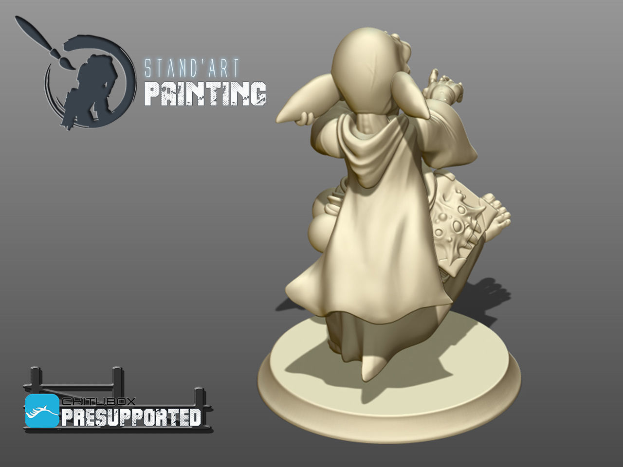 Goblin Sorcerer 3D model_3