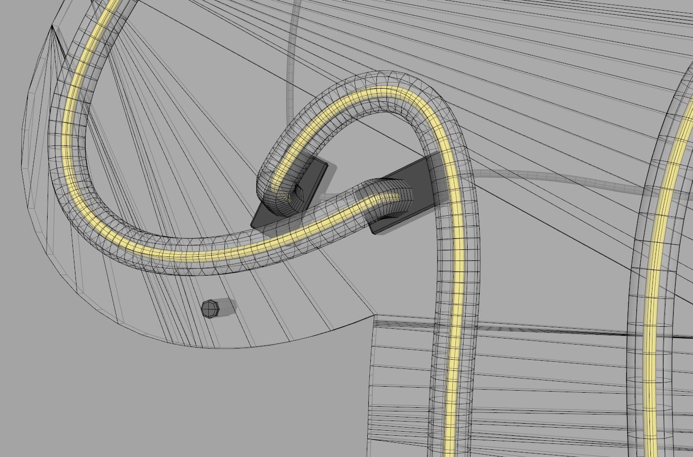 Pizza - Neon Sign 3D model_10