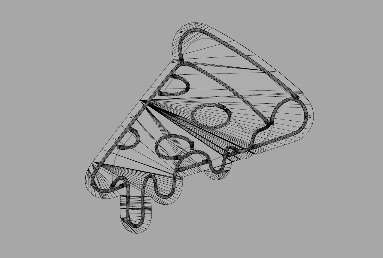 Pizza - Neon Sign 3D model_6