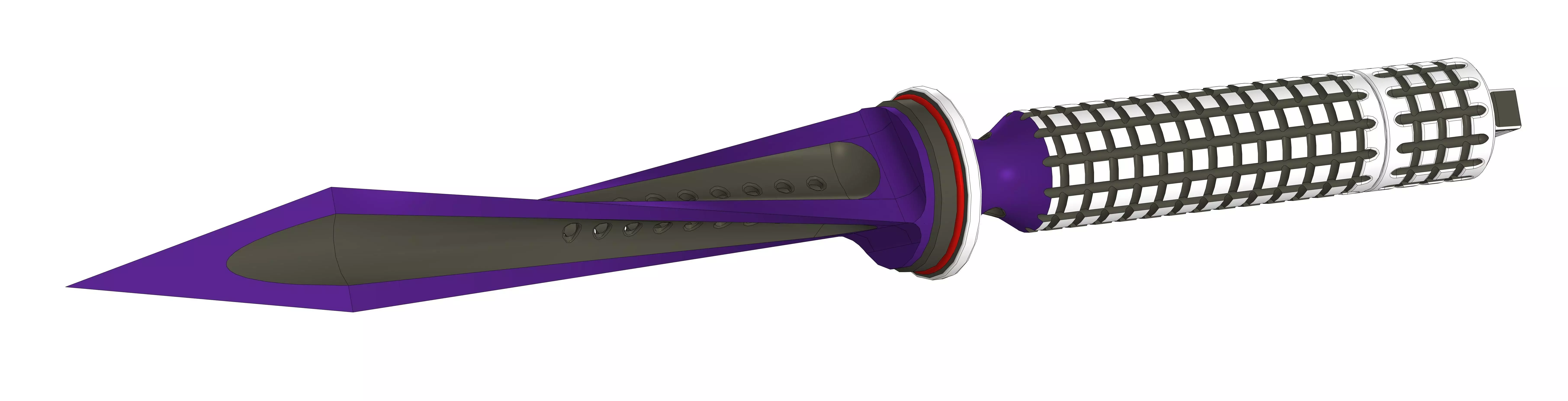 Jagdkommando dagger 3D print model_0