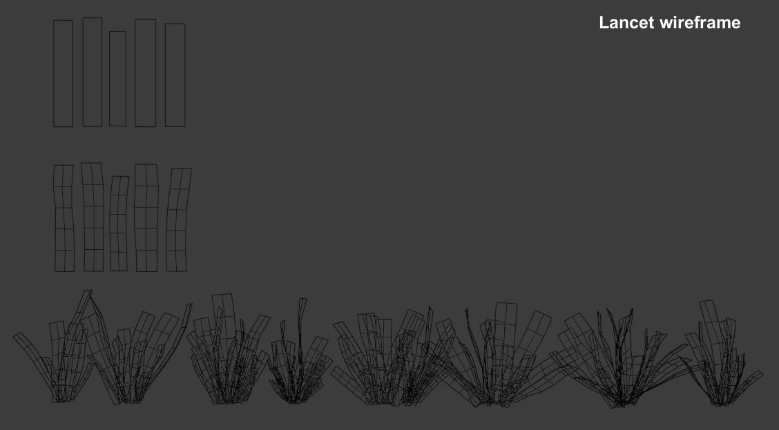 Glowing alien herbs 1 Low-poly 3D model_12