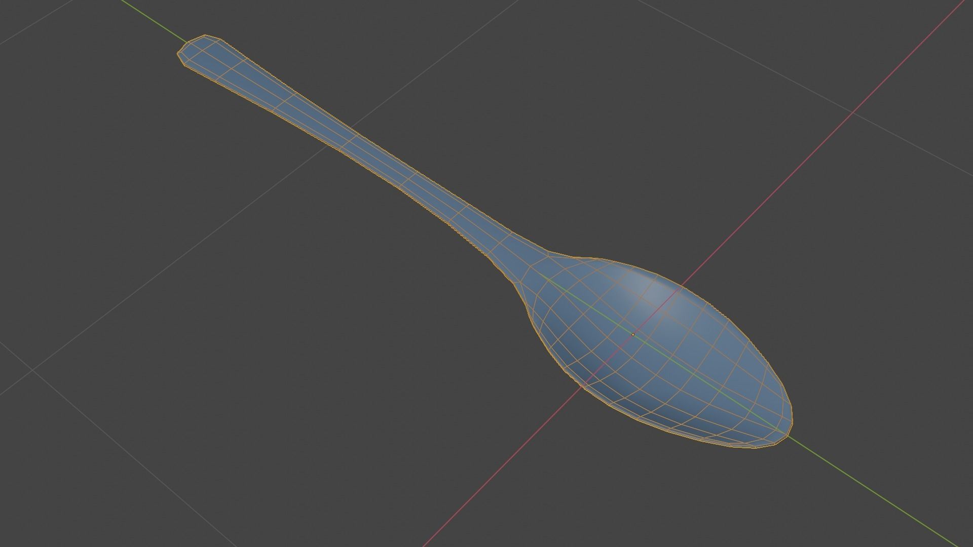 Spoon low poly Free low-poly 3D model_5