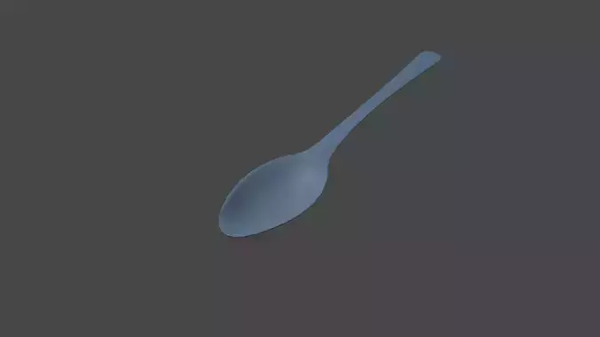 Spoon low poly