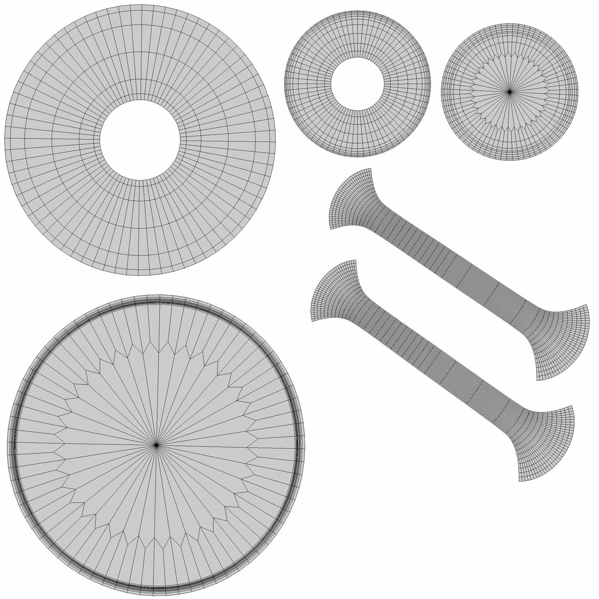 Wooden Table 3D model_1