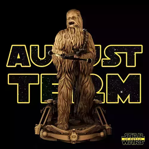 Chewbacca Sculpture  - Tested and Ready for 3D printing