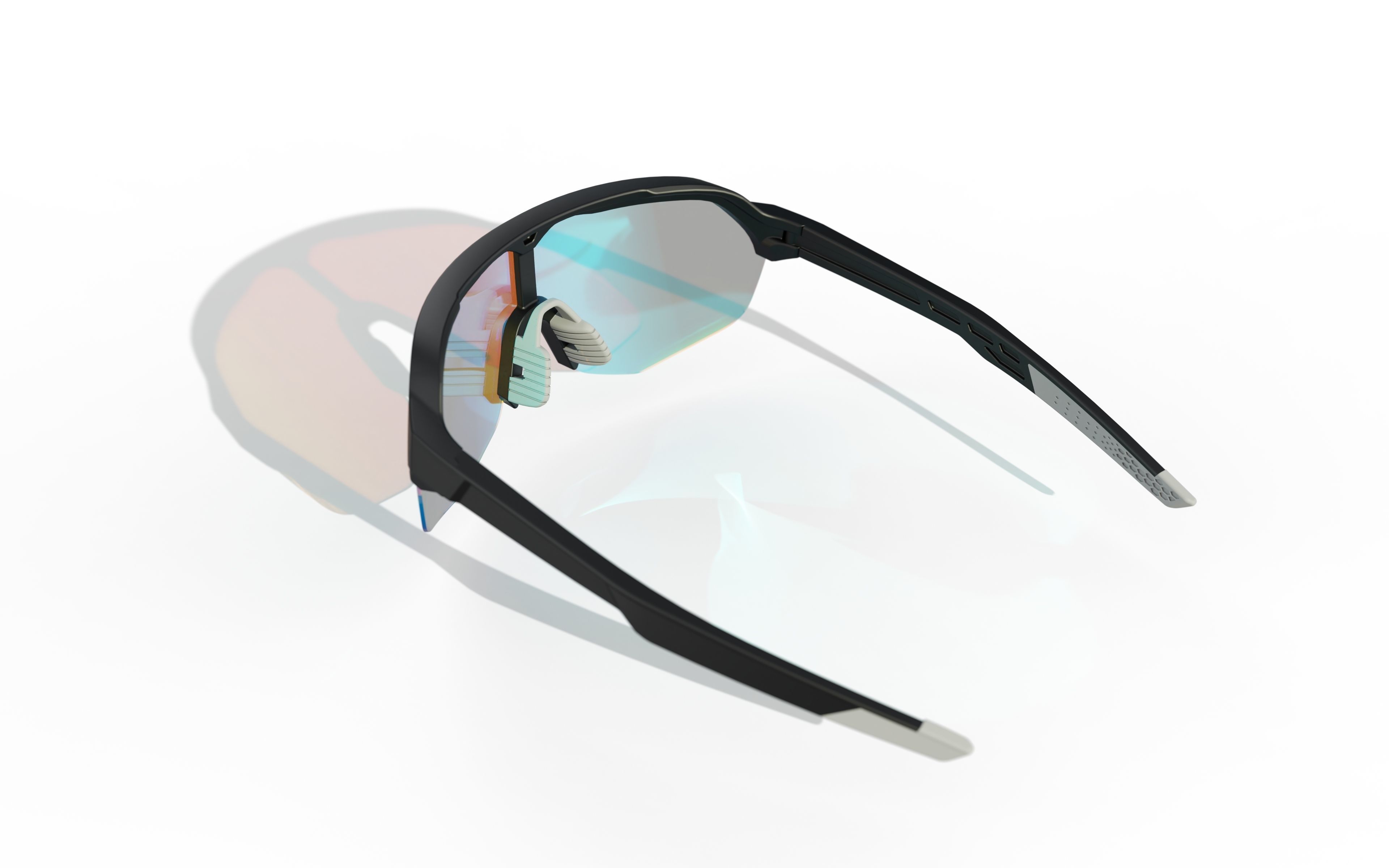 Sport unisex sunglasses 3D print model_2