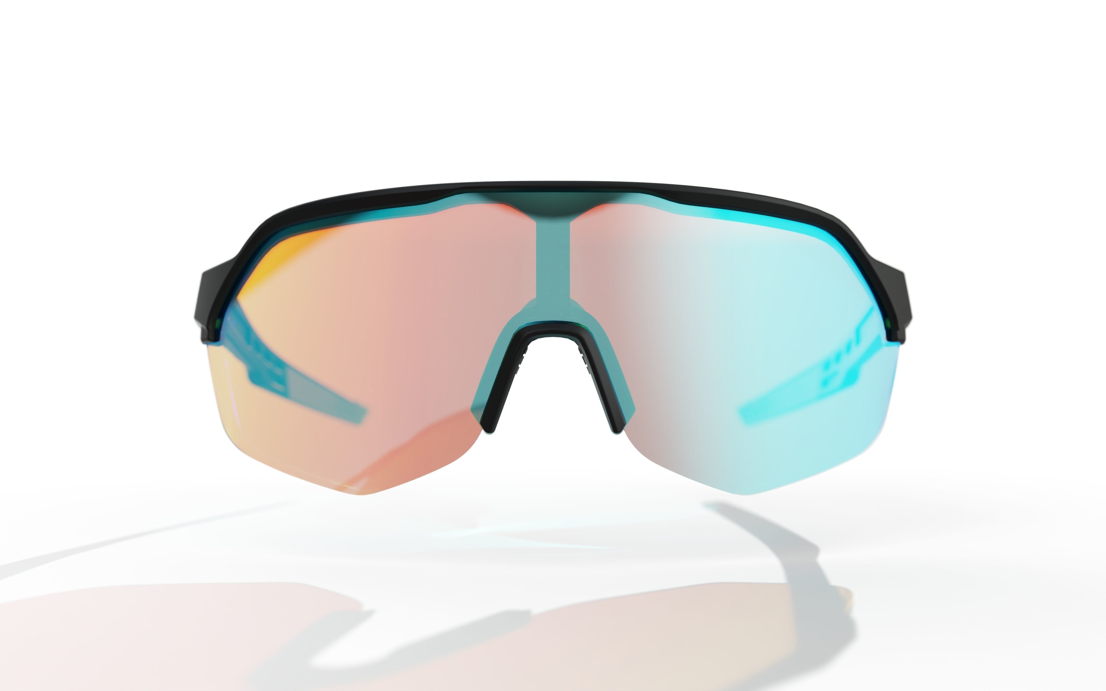 Sport unisex sunglasses 3D print model_1