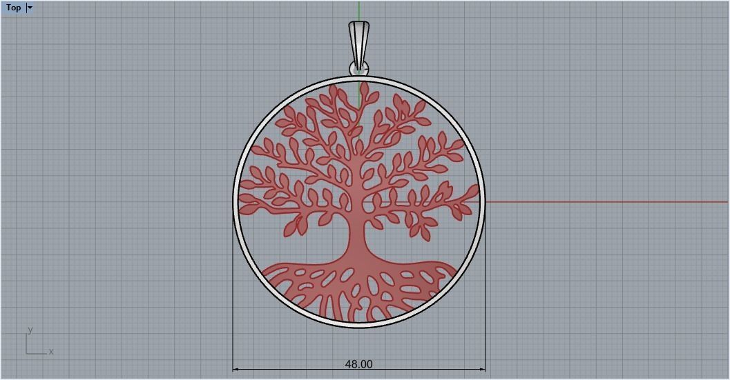 The tree of Life    002 3D print model_4