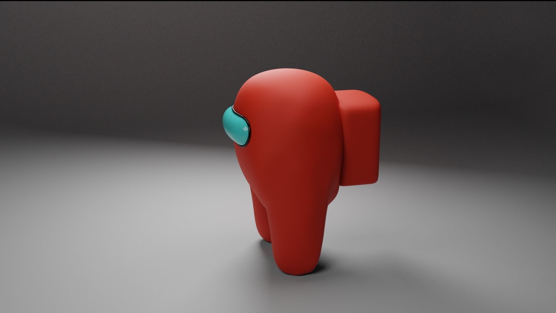 Among us Low-poly 3D model_2