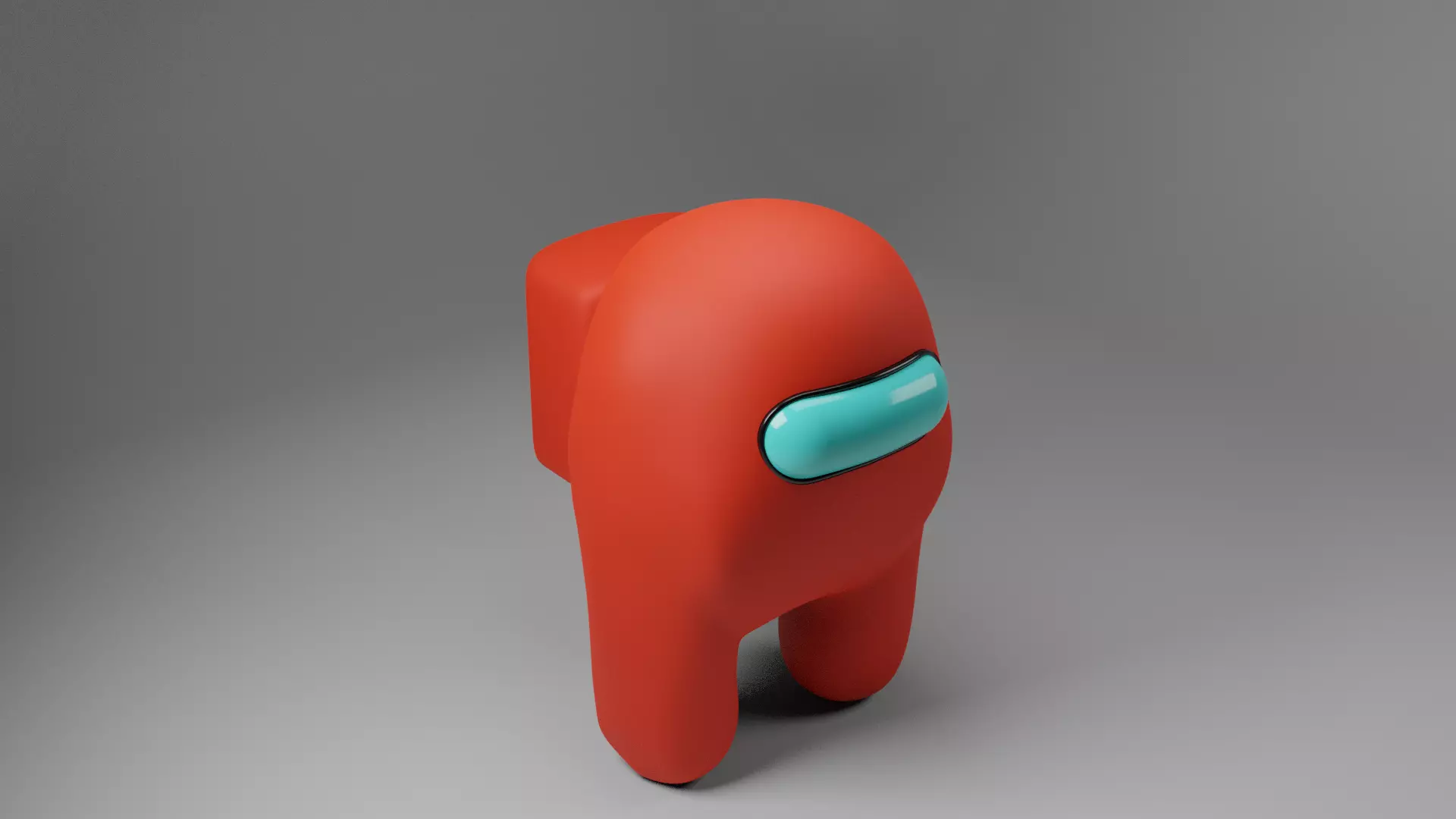 Among us Low-poly 3D model_0