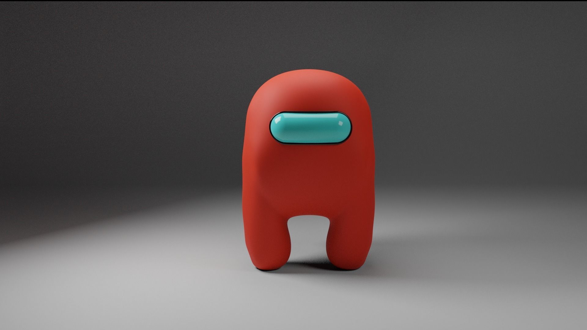 Among us Low-poly 3D model_1