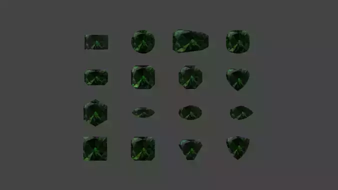 GEMS-012  Chrysoberil Green