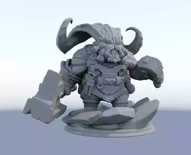 Ornn  3D Print Model from League of Legends 3D print model