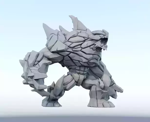 Malphite  3D Print Model from League of Legends