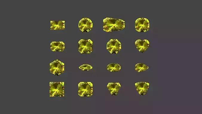 GEMS-013 Chrysoberil Yellow