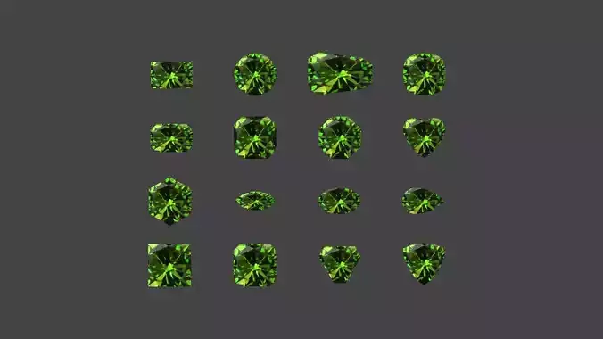 GEMS-015 Chrysoberil Yellow Green