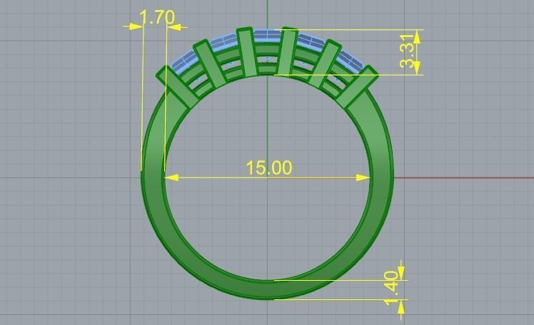 Ring 930 3D print model_4