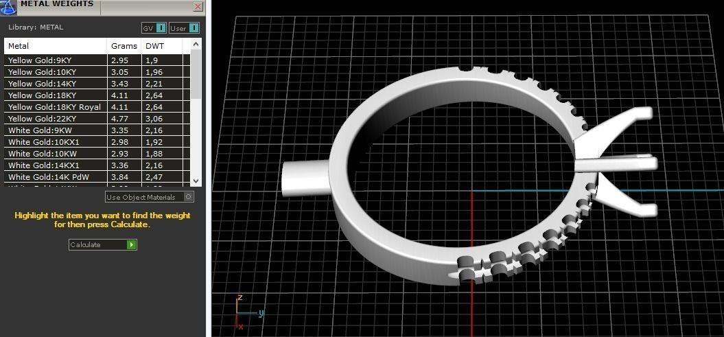 Soliter ring 928 3D print model_2