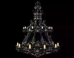 chandelier in style of person