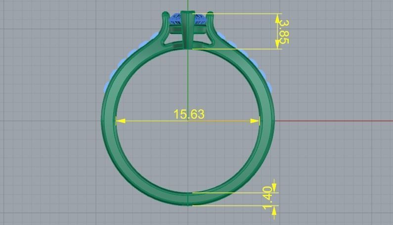 Ring 939 3D print model_4