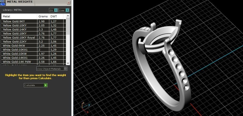 Ring 939 3D print model_2