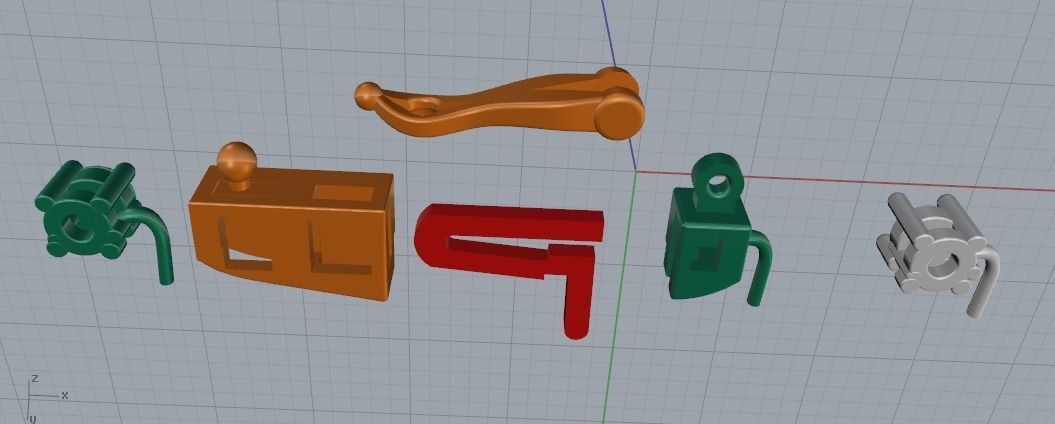 Necklace 935 3D print model_11