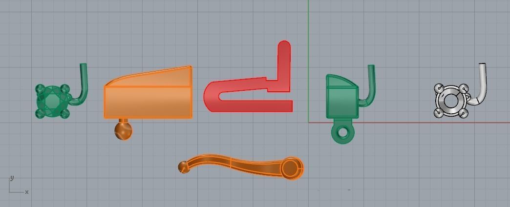 Necklace 935 3D print model_7