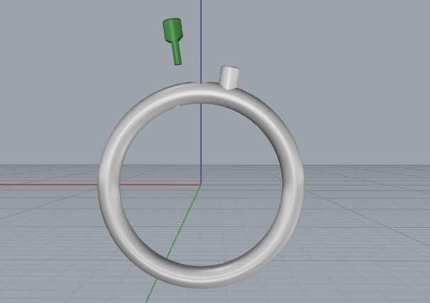 Ring 951 3D print model_7