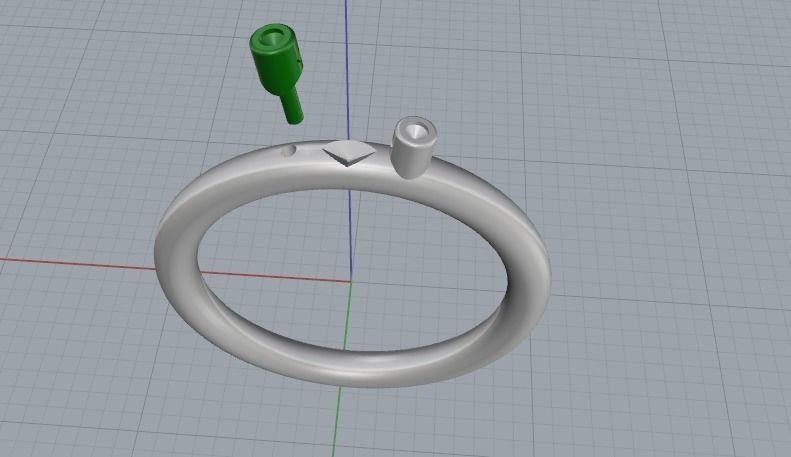 Ring 951 3D print model_6