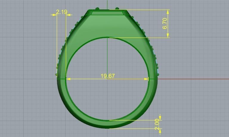 Ring 947 3D print model_4