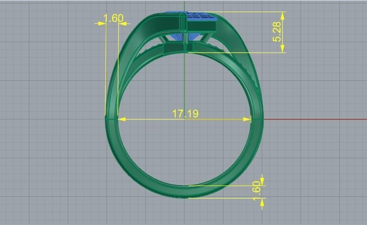 Ring 945 3D print model_4