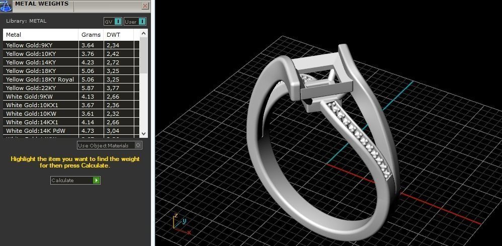Ring 945 3D print model_2