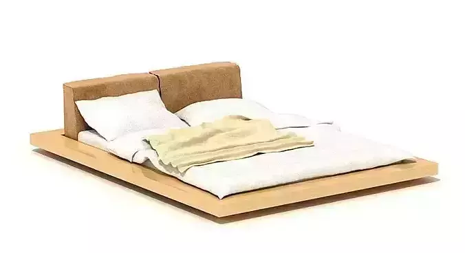 Wooden Bed