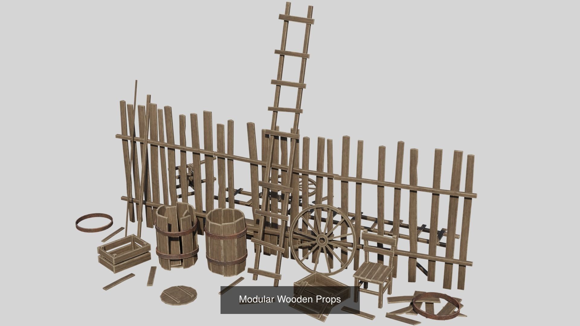 Medieval Pack 3D Model Collection_1